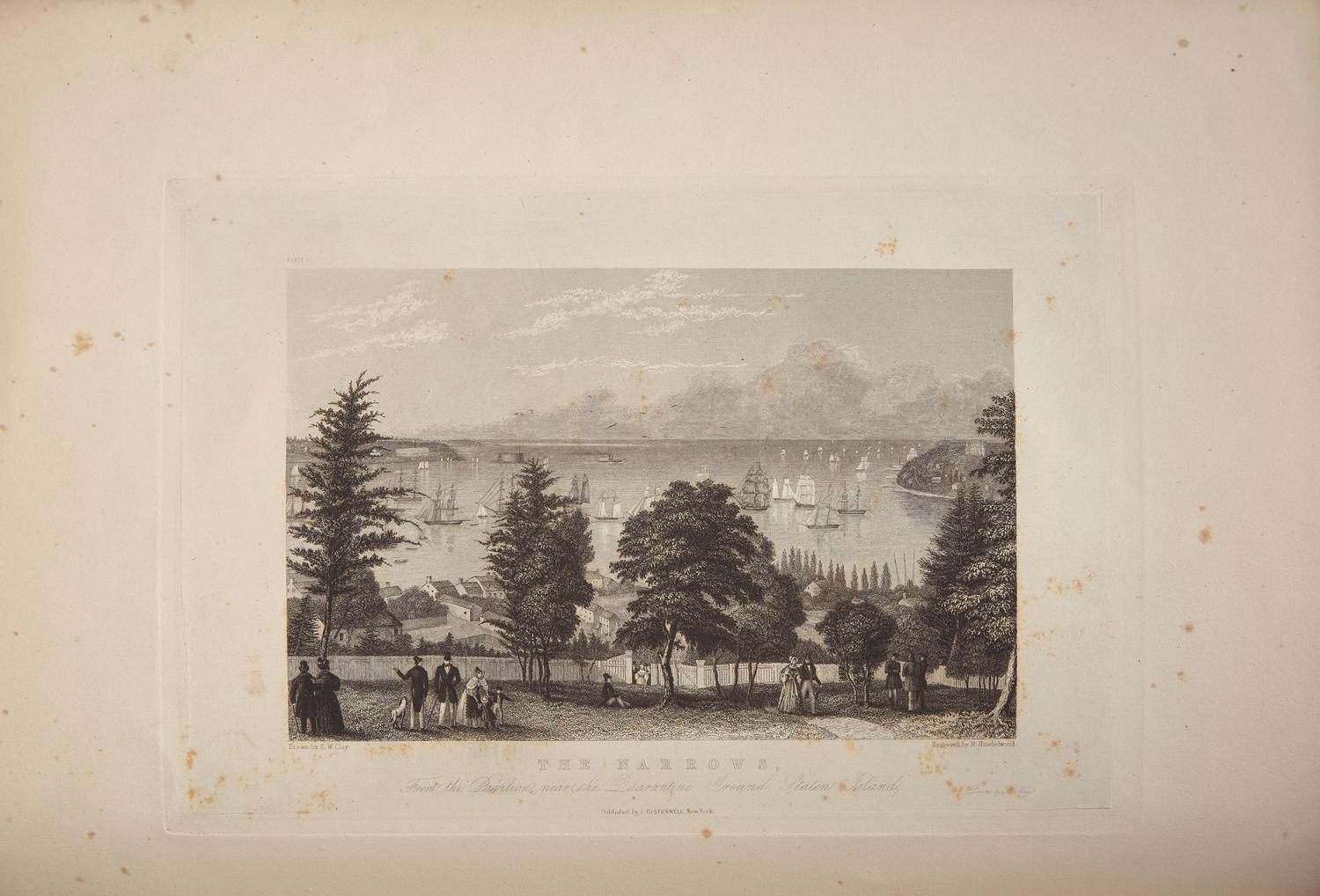 [American Views] Knapp, Samuel Lorenzo. The Picturesque Beauties of the Hudson River and its Vicinity...