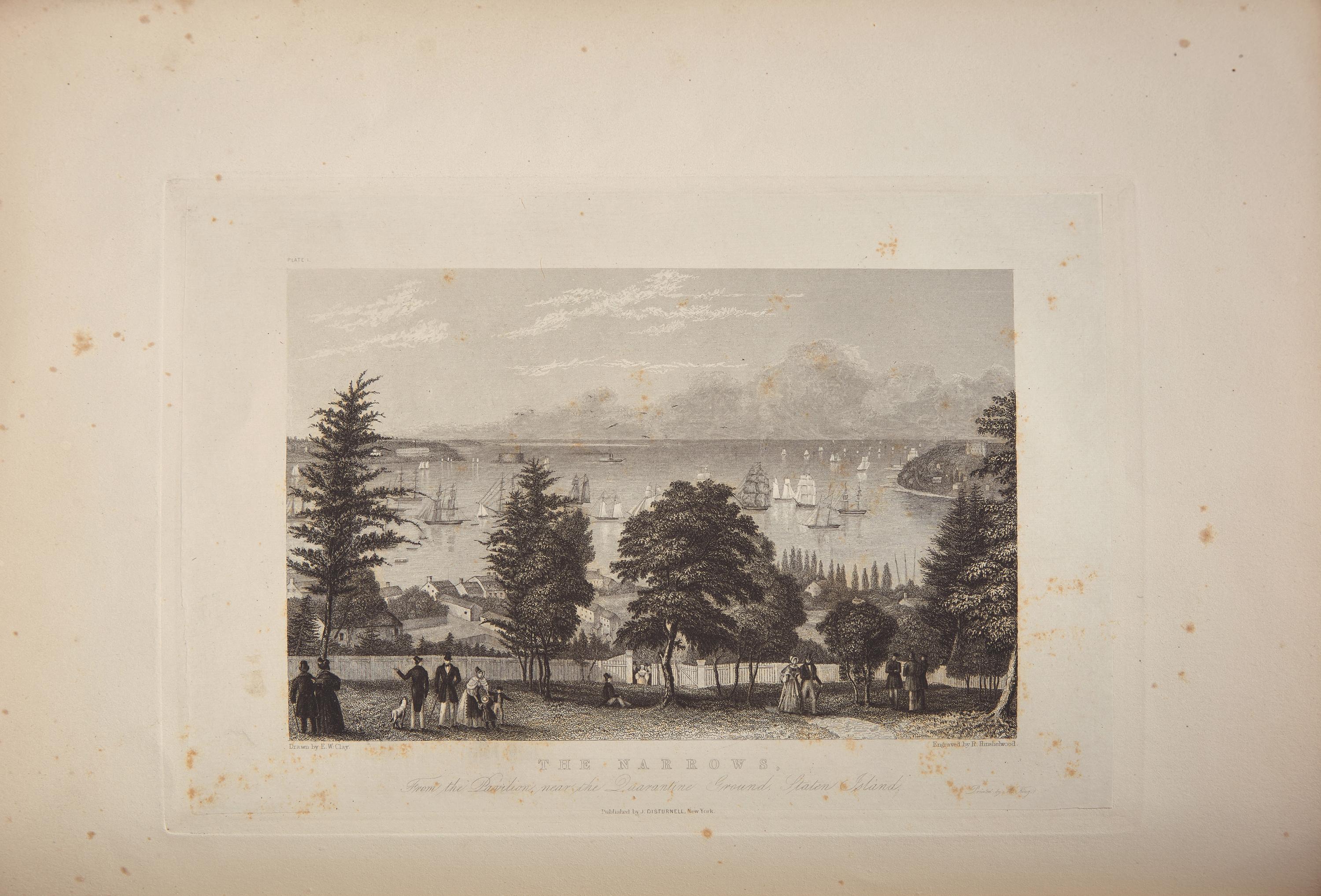 [American Views] Knapp, Samuel Lorenzo. The Picturesque Beauties of the Hudson River and its Vicinity...
