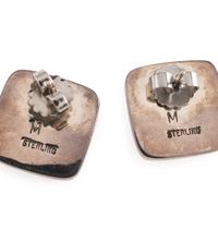 Group of Pueblo and Zuni Inlaid Earrings
