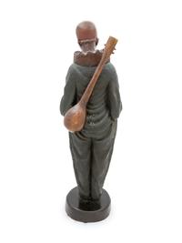 A Cold Painted Cast Metal Figure