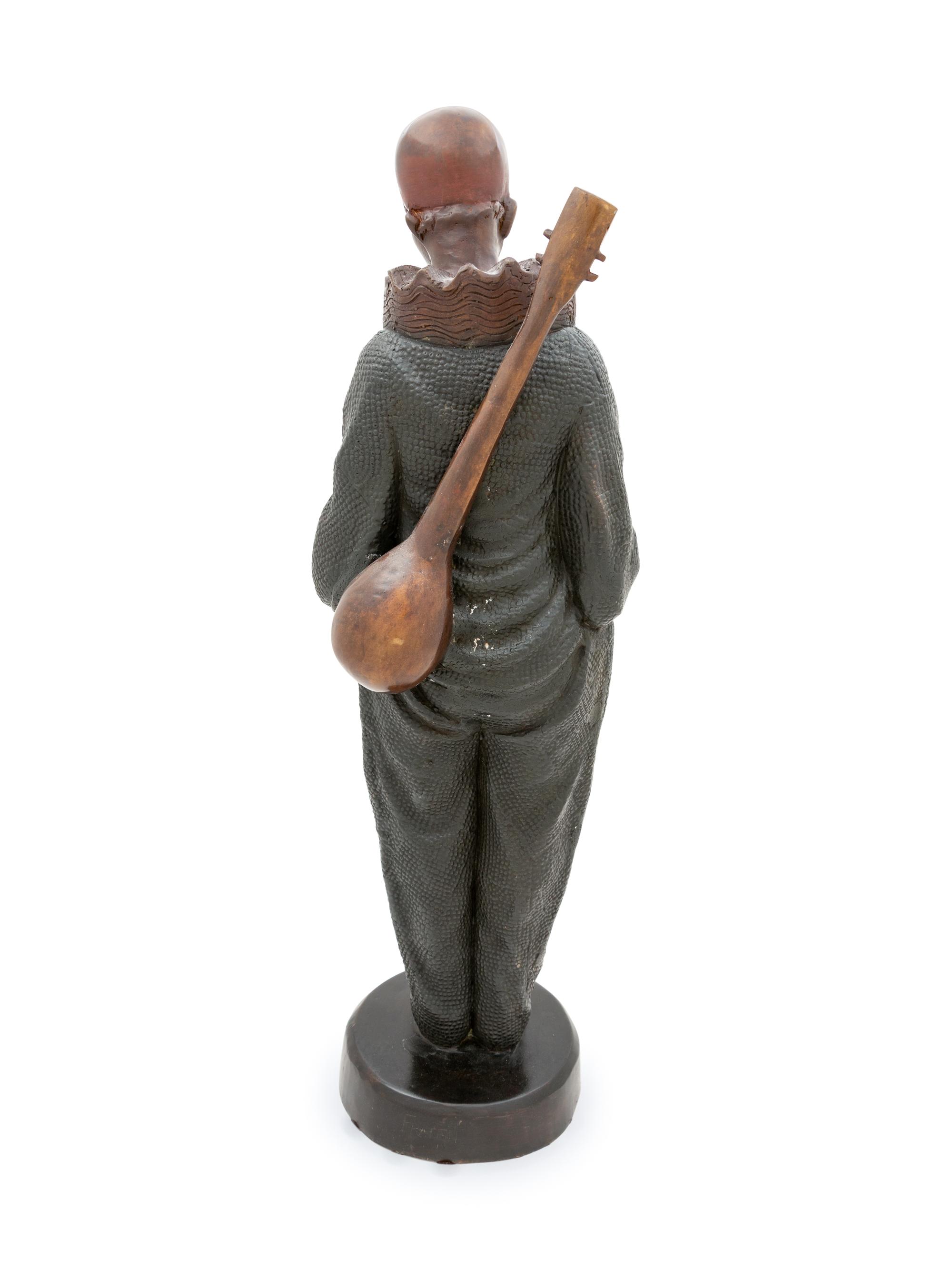 A Cold Painted Cast Metal Figure