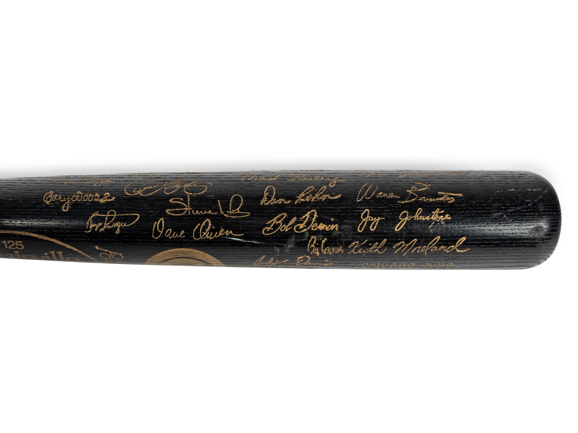 A Group 1984 Chicago Cubs Items (Including Team Signed Autograph Baseball)