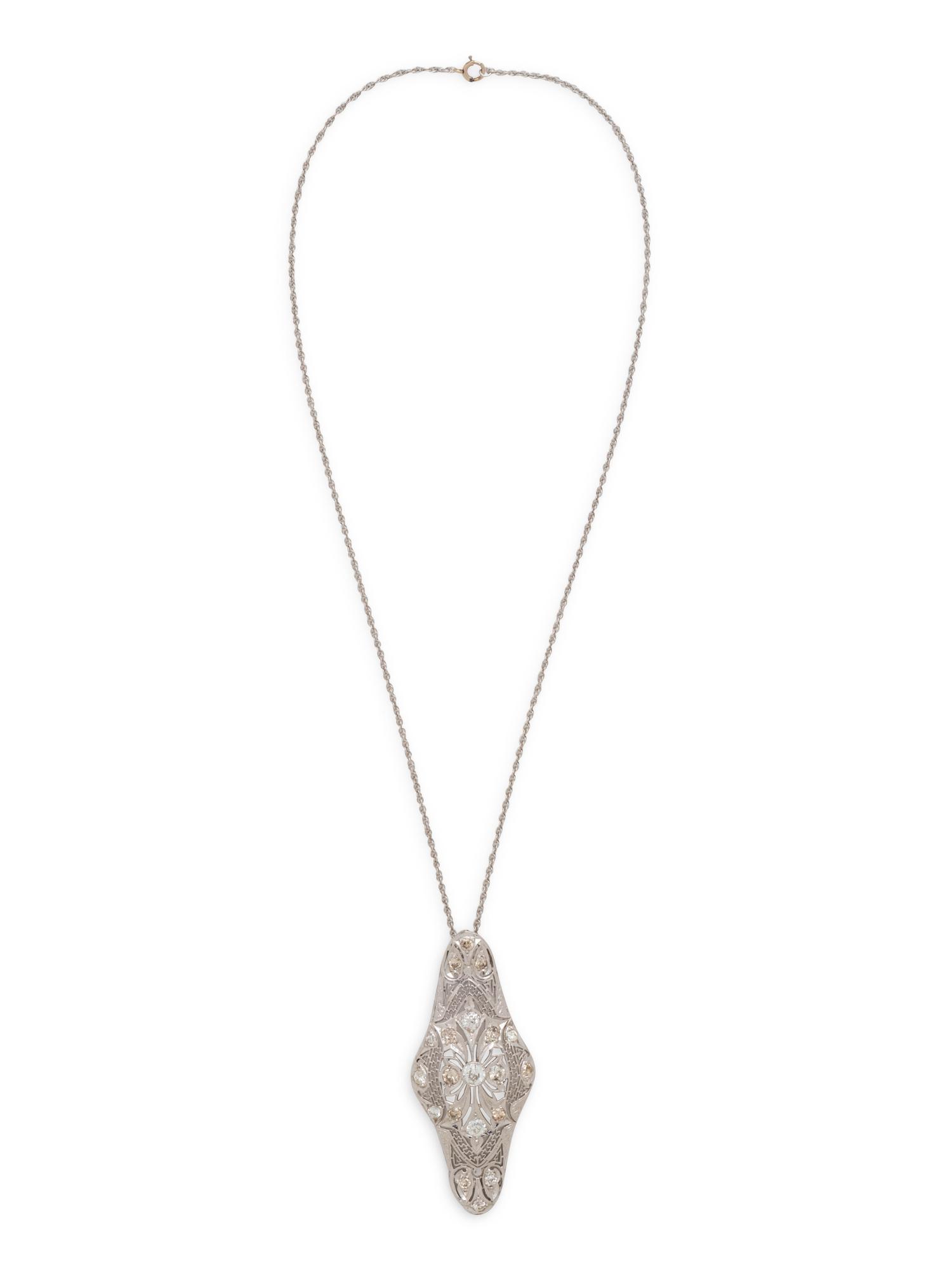 DIAMOND PENDANT/NECKLACE