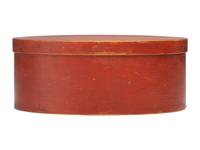A Paint Decorated Shaker Bentwood Box