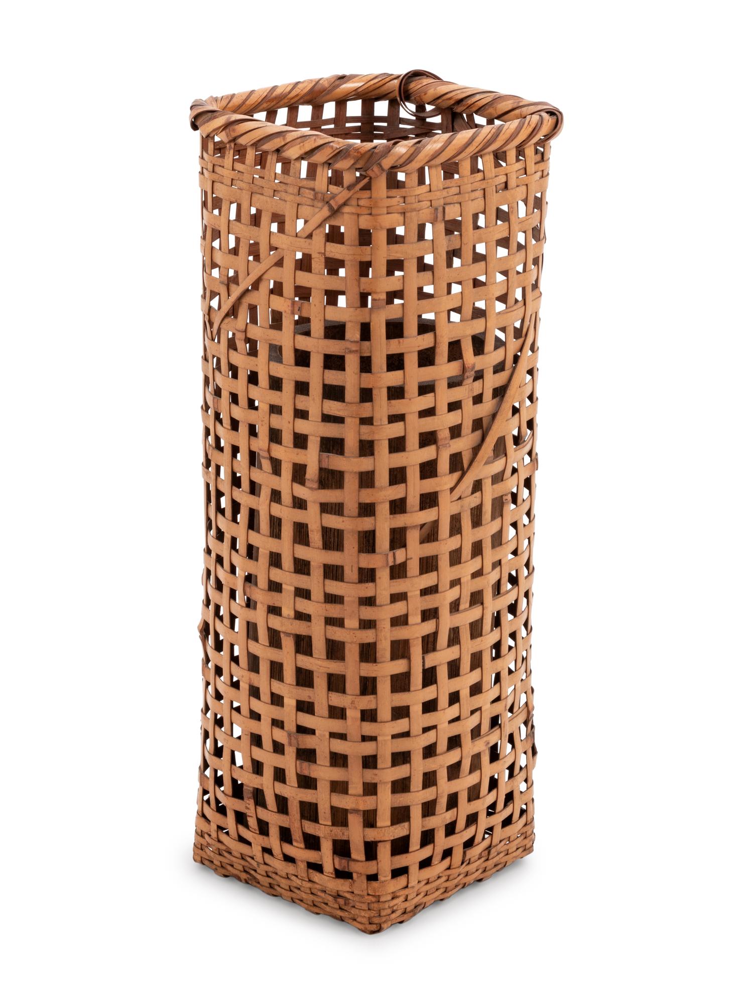 A Bamboo Flower Arranging Basket