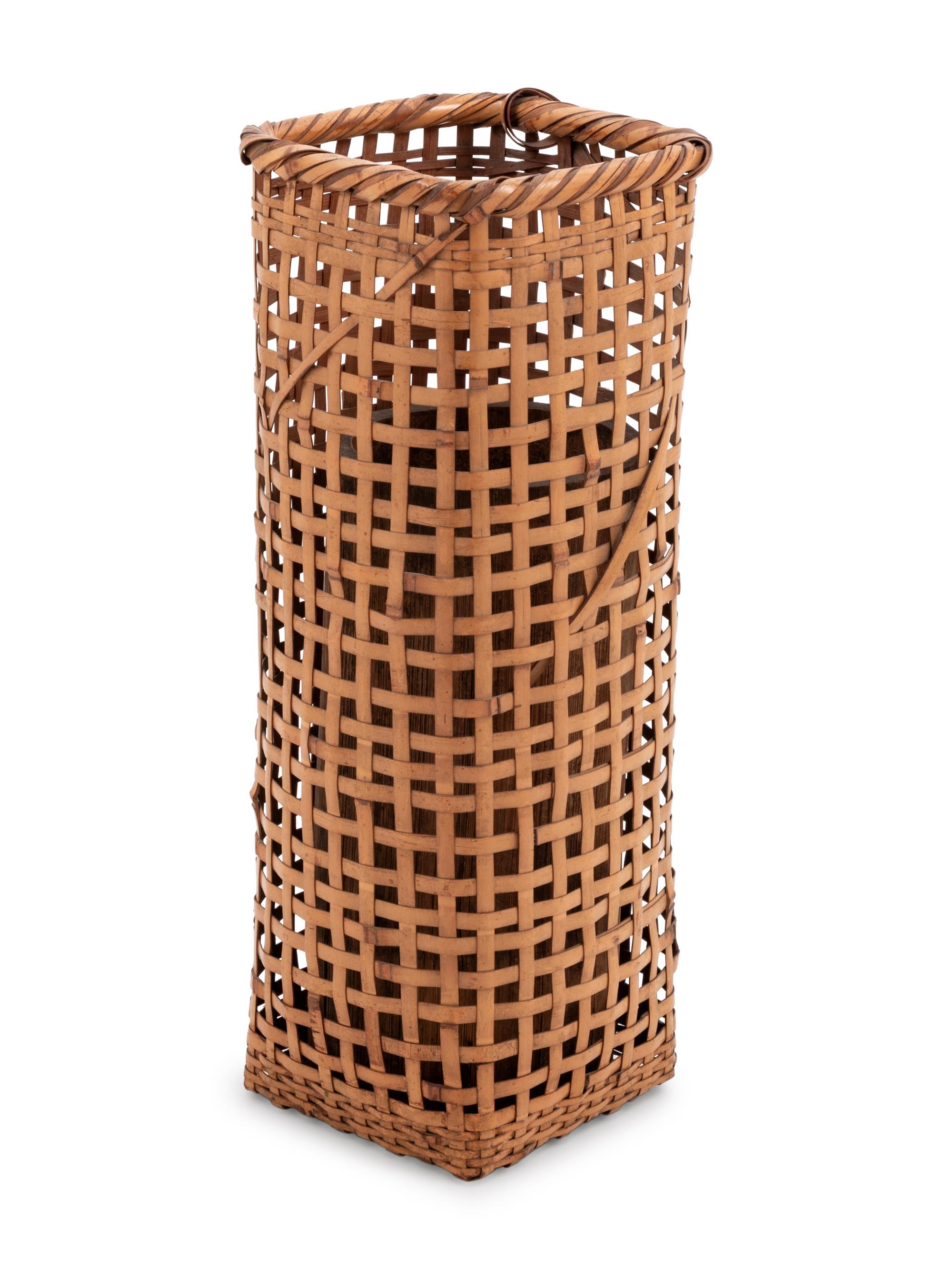 A Bamboo Flower Arranging Basket