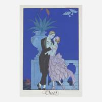 [Children's & Illustrated] [Barbier, George] Falbalas & Fanfreluches. Almanach des Modes presentes, passees et futures