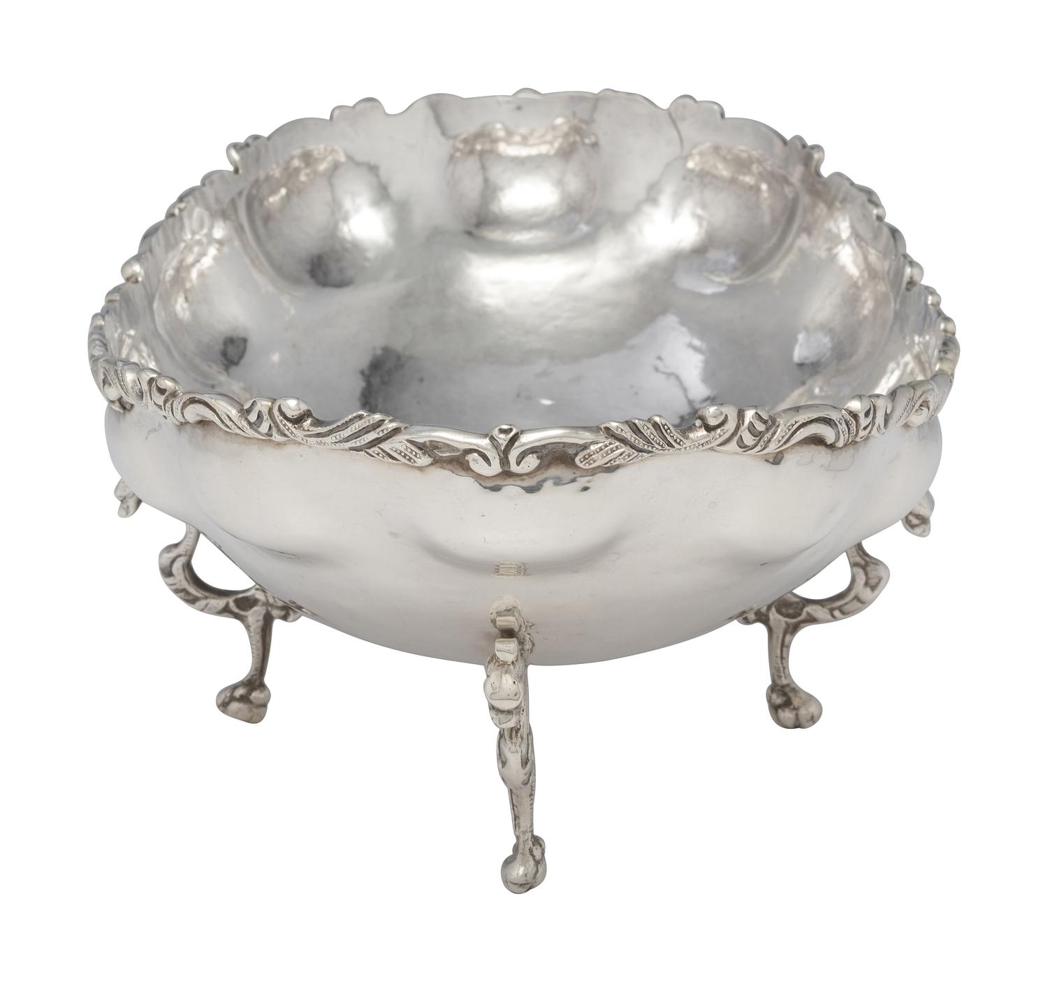 A Mexican Silver Footed Bowl