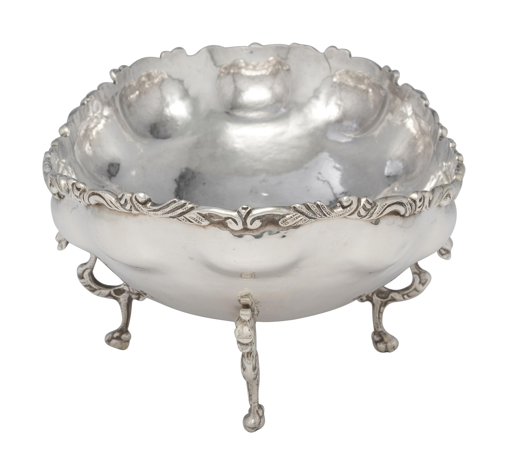 A Mexican Silver Footed Bowl