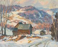 Farm in Winter