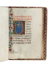 CIRCLE OF ATTAVANTE DEGLI ATTAVANTI (GABRIELLO DI VANTE) (active Florence, c. 1452-c. 1520/25) The Carafa Hours, Use of Rome, in Latin, illuminated manuscript on parchment [Italy, Florence, c. 1490–1500]