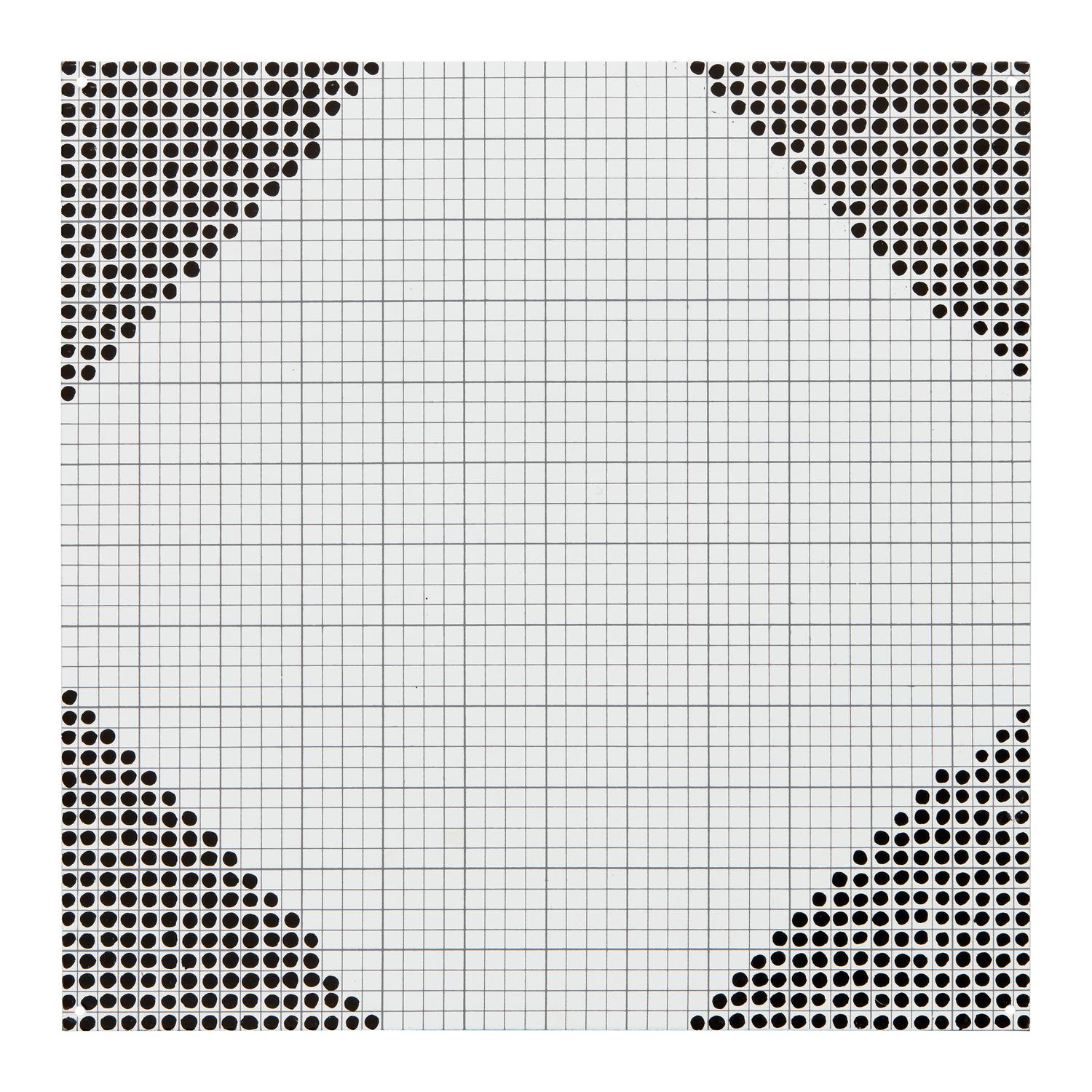 Black 6'' Squares Series #6 , 1972