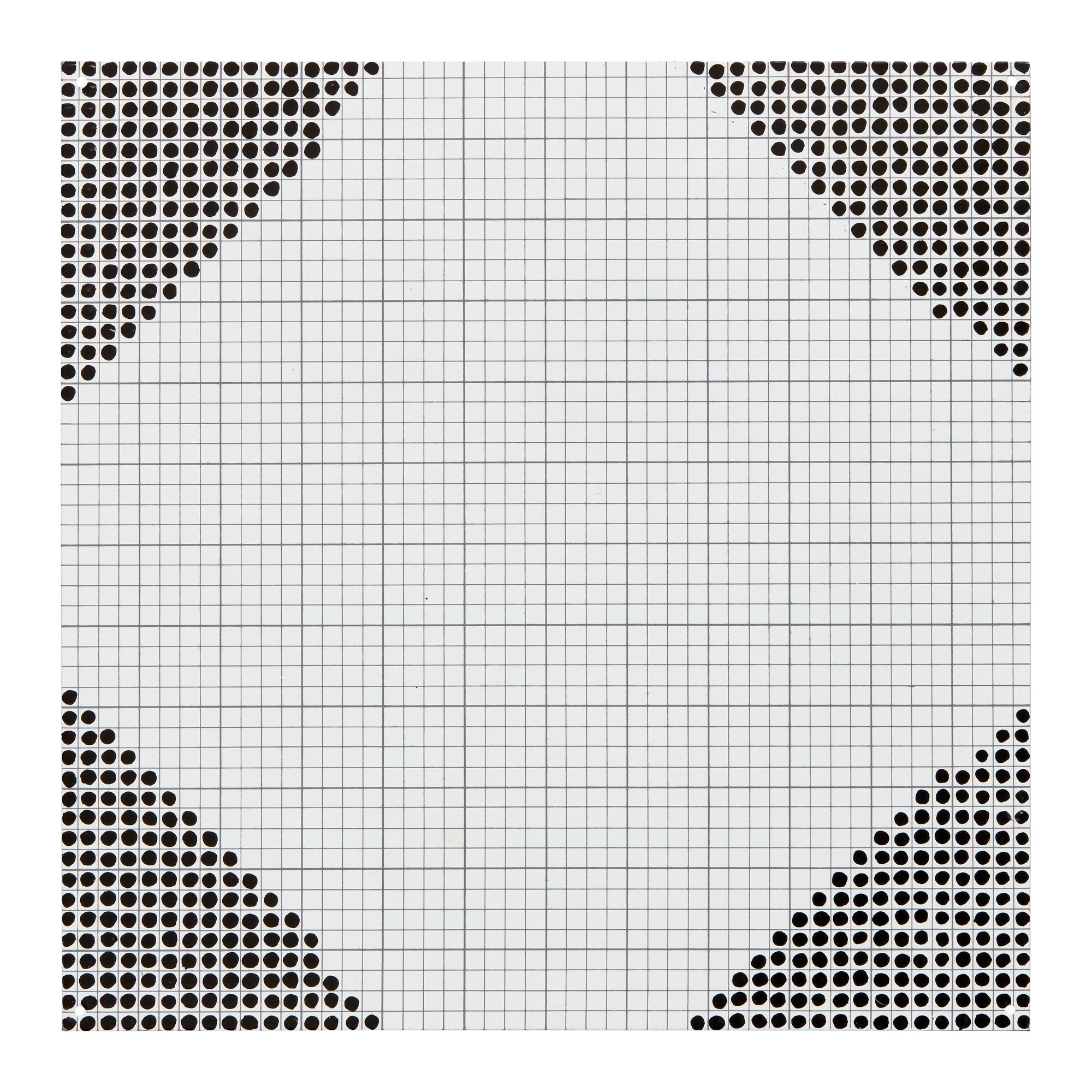 Black 6'' Squares Series #6 , 1972