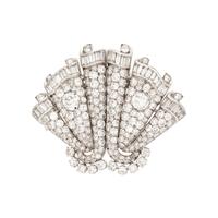 ART MODERNE, DIAMOND CONVERTIBLE DRESS CLIPS