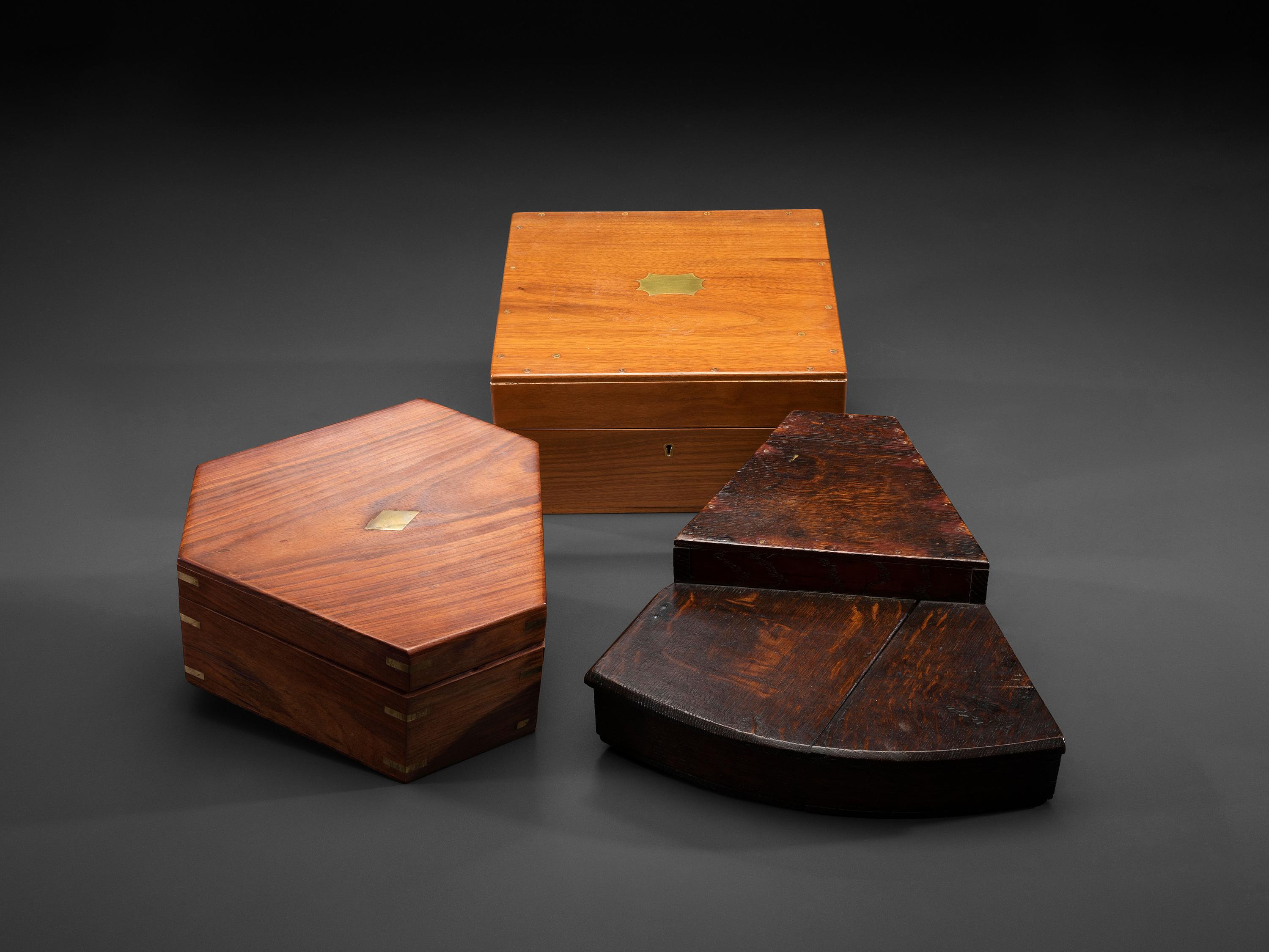 Three Cased English Navigational Instruments