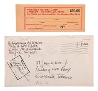 [WWII]. Archive of letters from German POWs held at Camp Crossville, Tennessee.