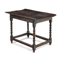 A William and Mary Oak Table