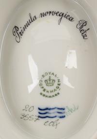 A Pair of Royal Copenhagen Flora Danica Trench Salts