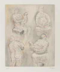 Four Mother and Child Studies