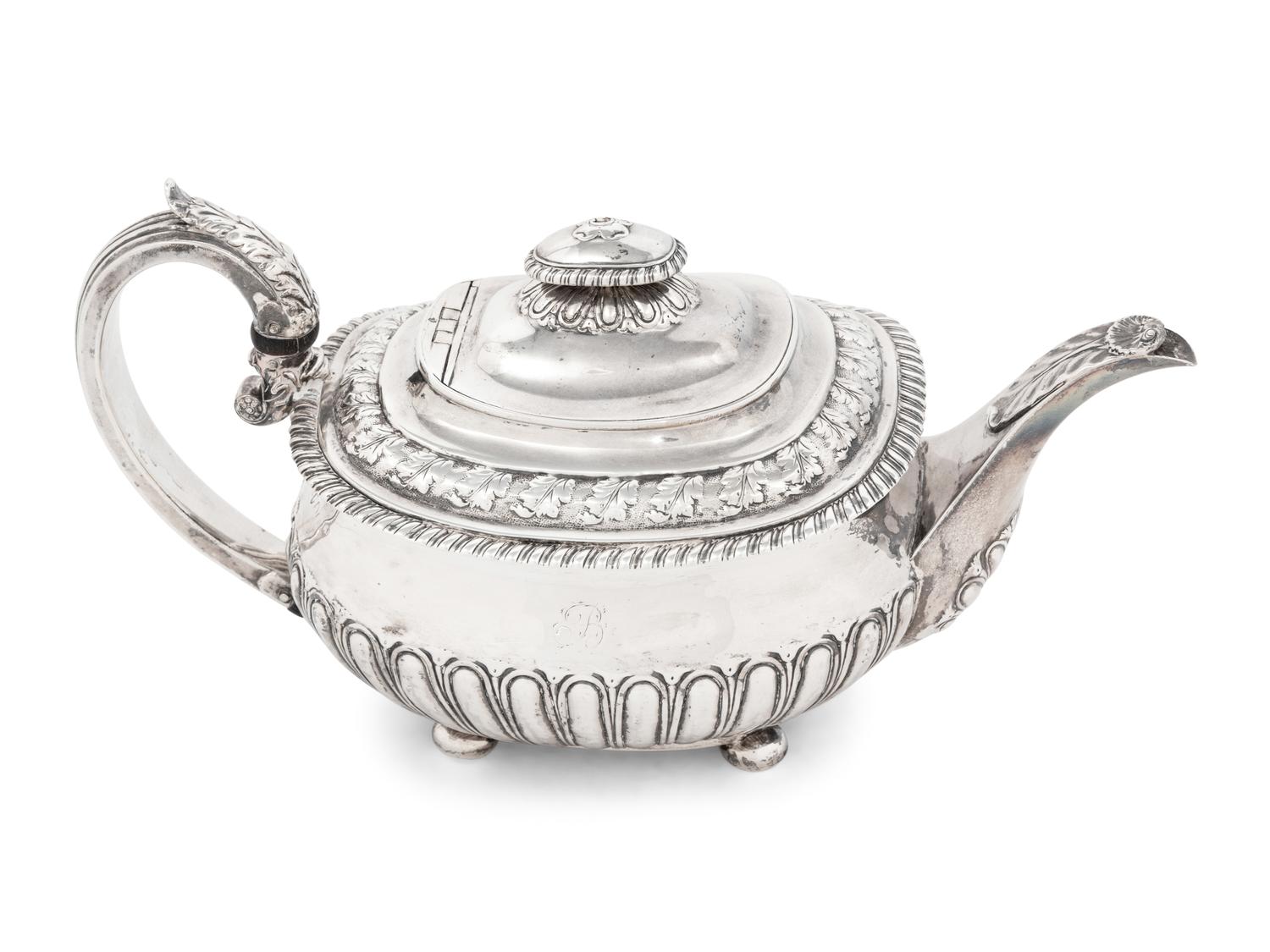 A George III Silver Teapot