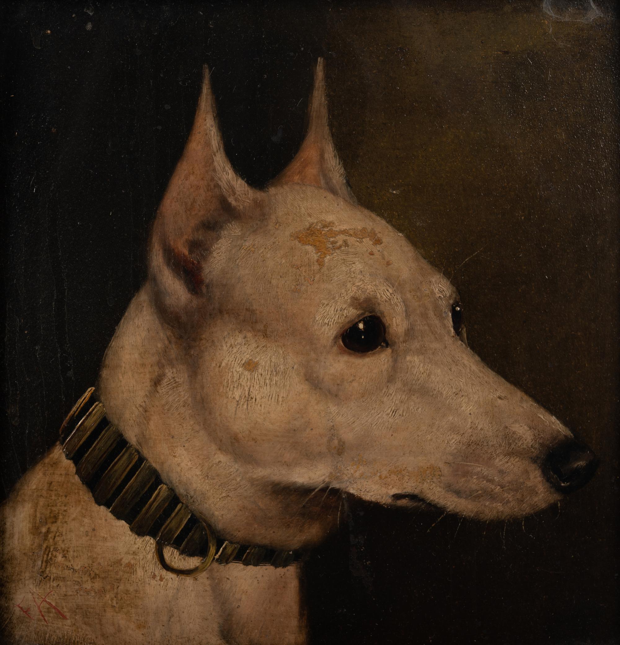 Two Paintings of Champion Bull Terriers