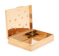A Tiffany & Co. Gold, Diamond and Ruby Mounted Cigarette Case