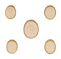 Twelve Framed Groups of Grand Tour Plaster Intaglios