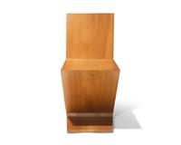 A Cherrywood Zig Zag Chair