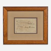 [Declaration of Independence] [Virginia] Harrison, Benjamin Partially-Printed Document, signed