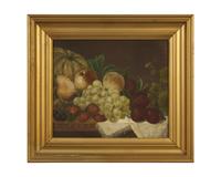 English School 19th Century, A Pair: Still Lifes with Fruit , Dated "1898”