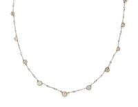 WHITE GOLD AND DIAMOND NECKLACE