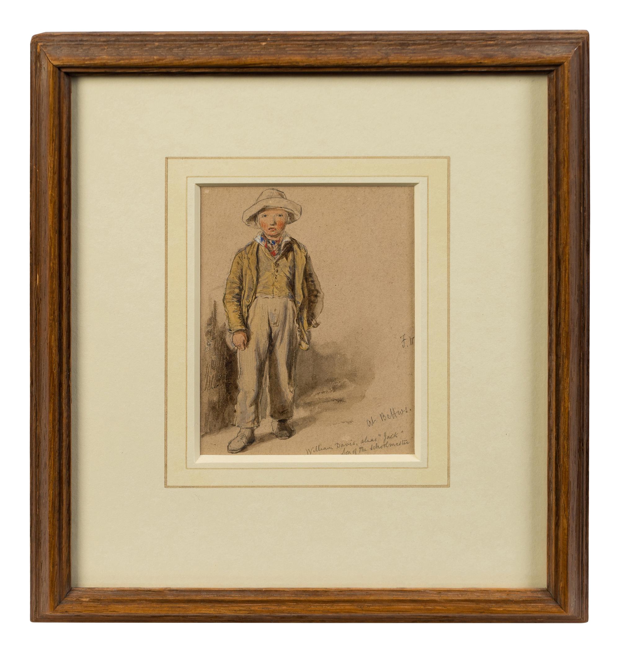 Three Drawings of Figures