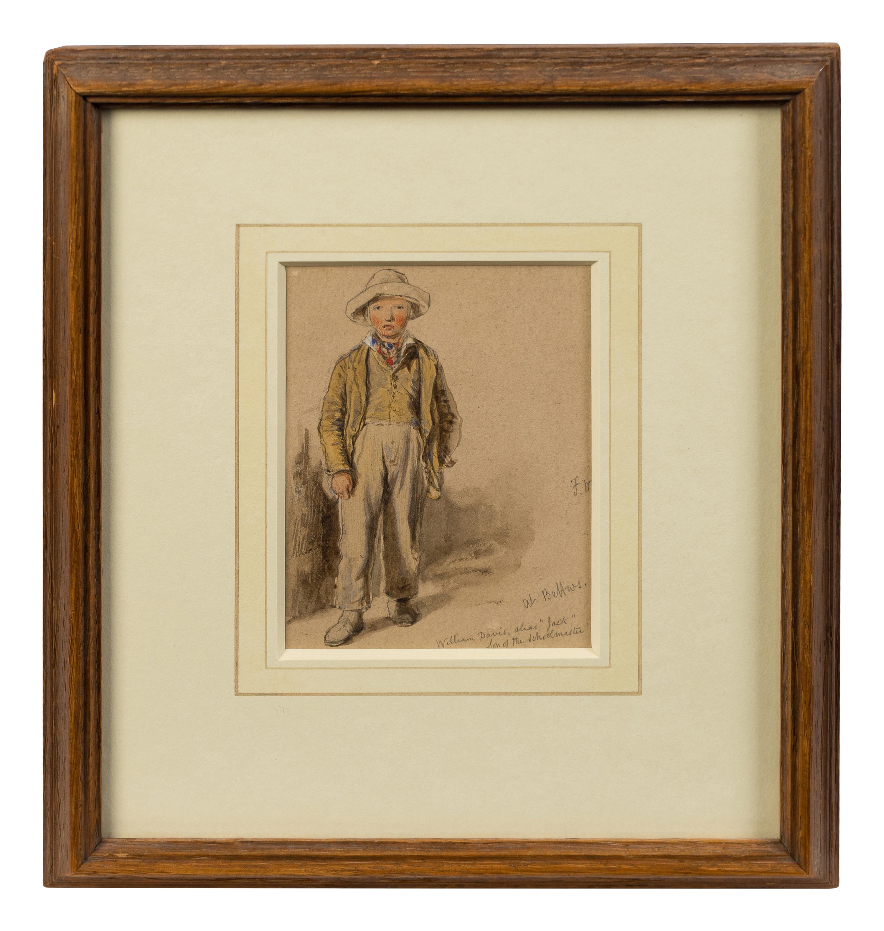 Three Drawings of Figures
