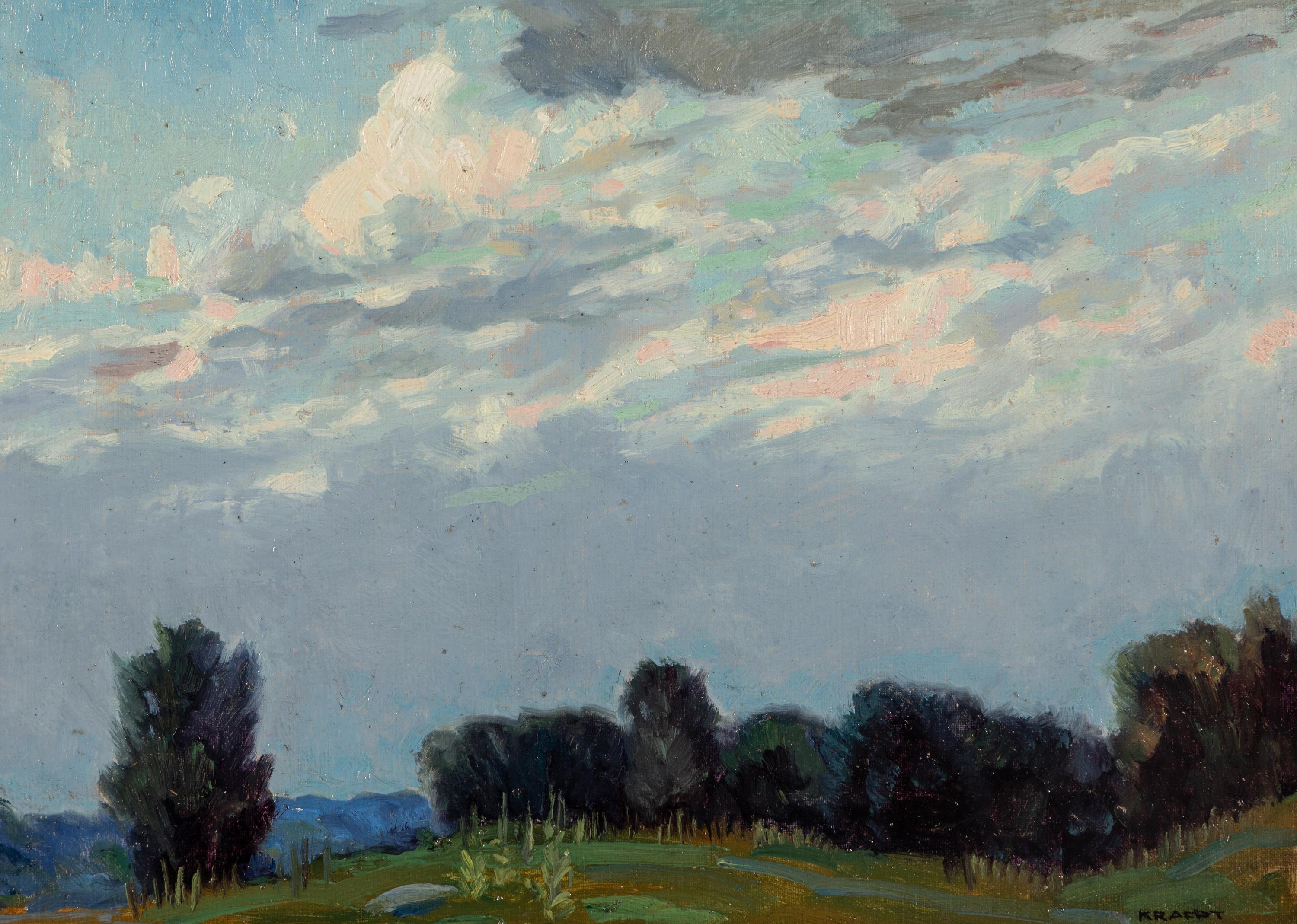 Carl Rudolph Krafft (American, 1884–1938) — Summer Sky, c. 1920