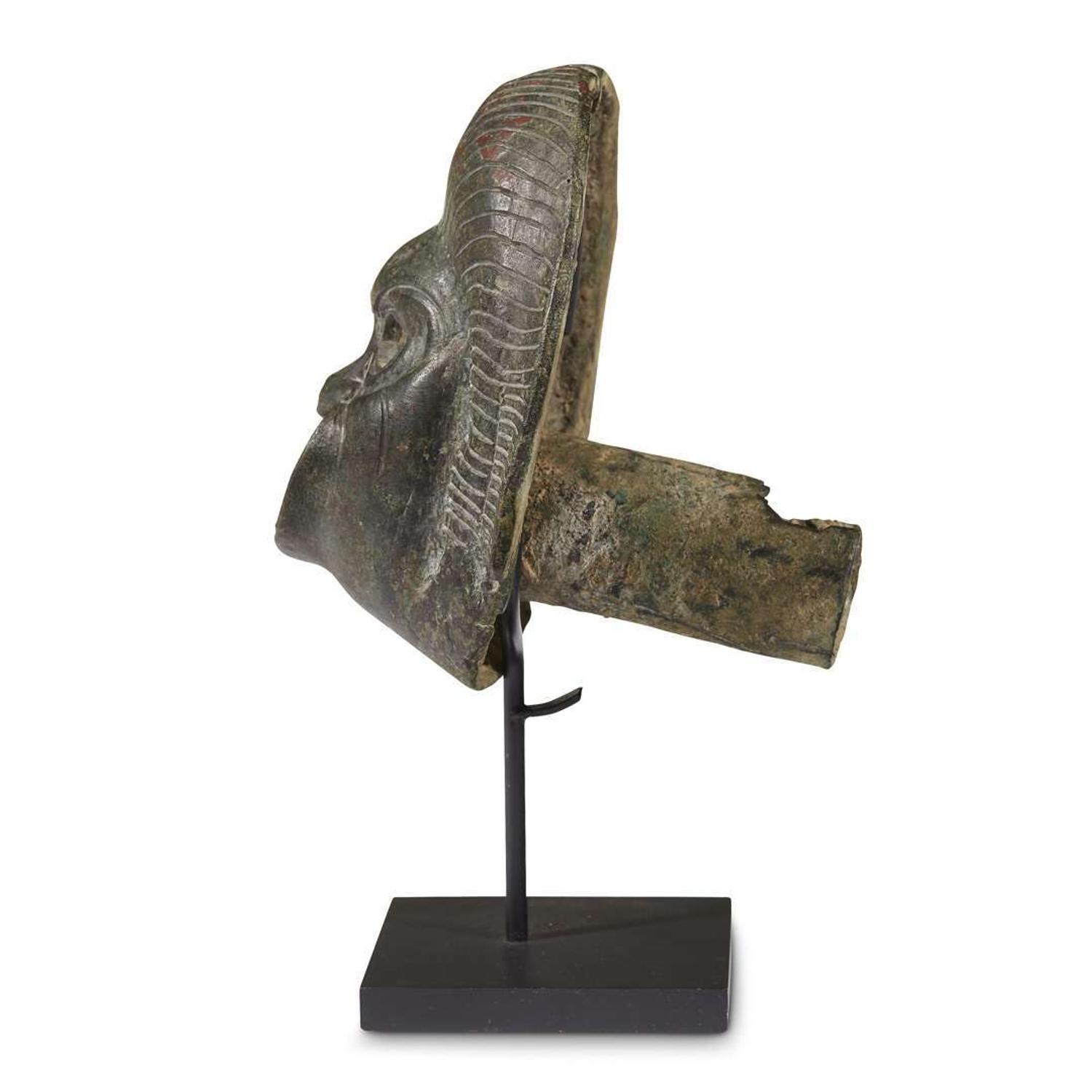ROMAN WATER SPOUT IN THE FORM OF A MASK 1st-2nd Century AD