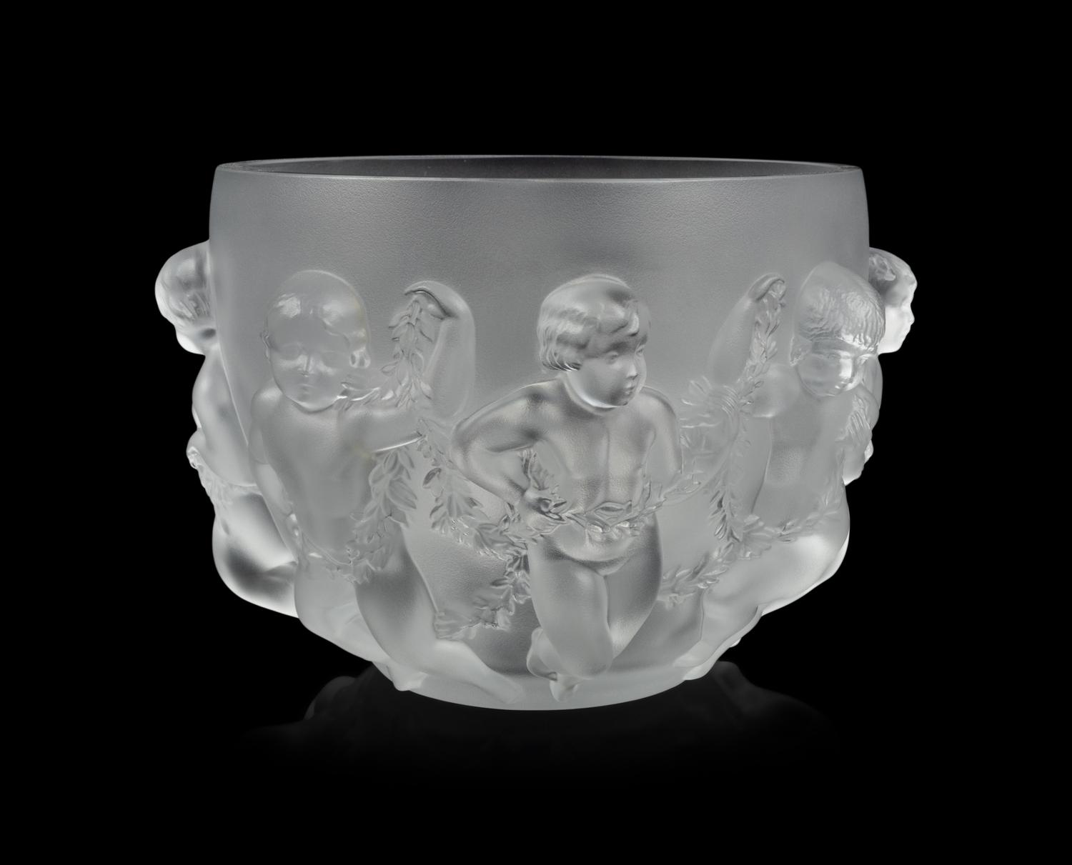 A Lalique Luxembourg Bowl