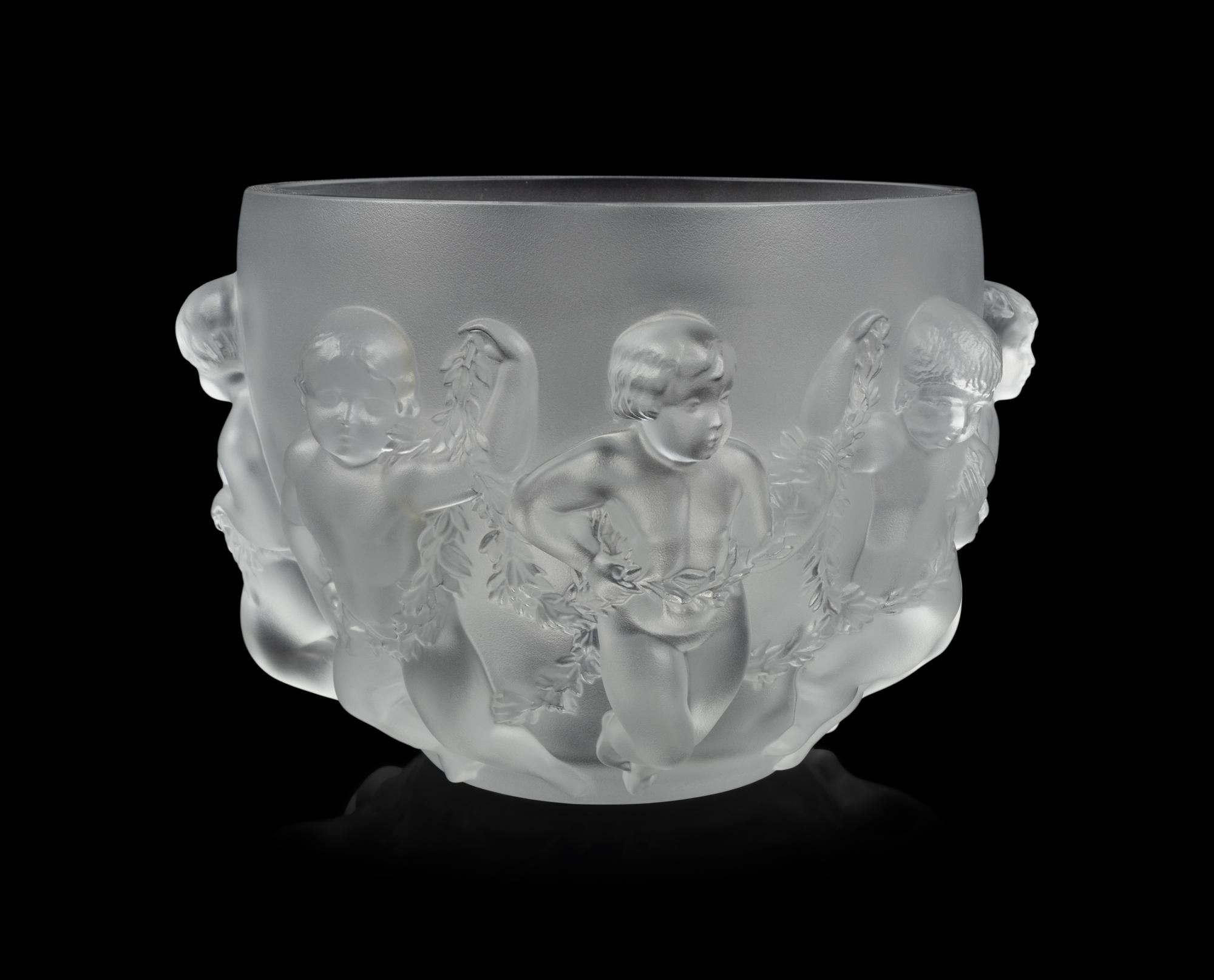 A Lalique Luxembourg Bowl