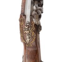 Contemporary Flintlock Jaeger Rifle in the Style of Jonas Schertiger The Younger