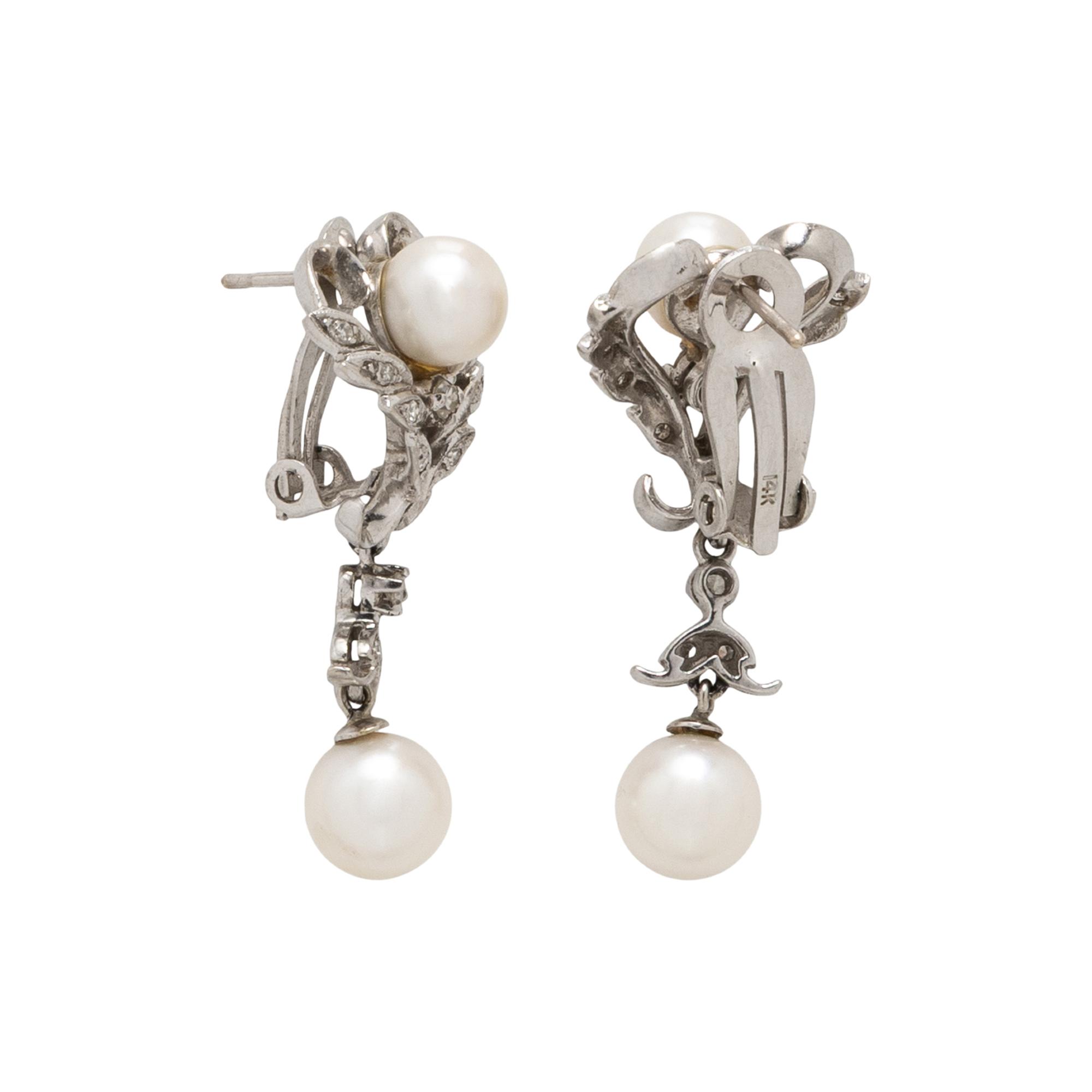 COLLECTION OF CULTURED PEARL AND DIAMOND JEWELRY