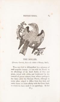 BEWICK, THOMAS. A History of British Birds. Newcastle, 1797-1804. 2 vols.