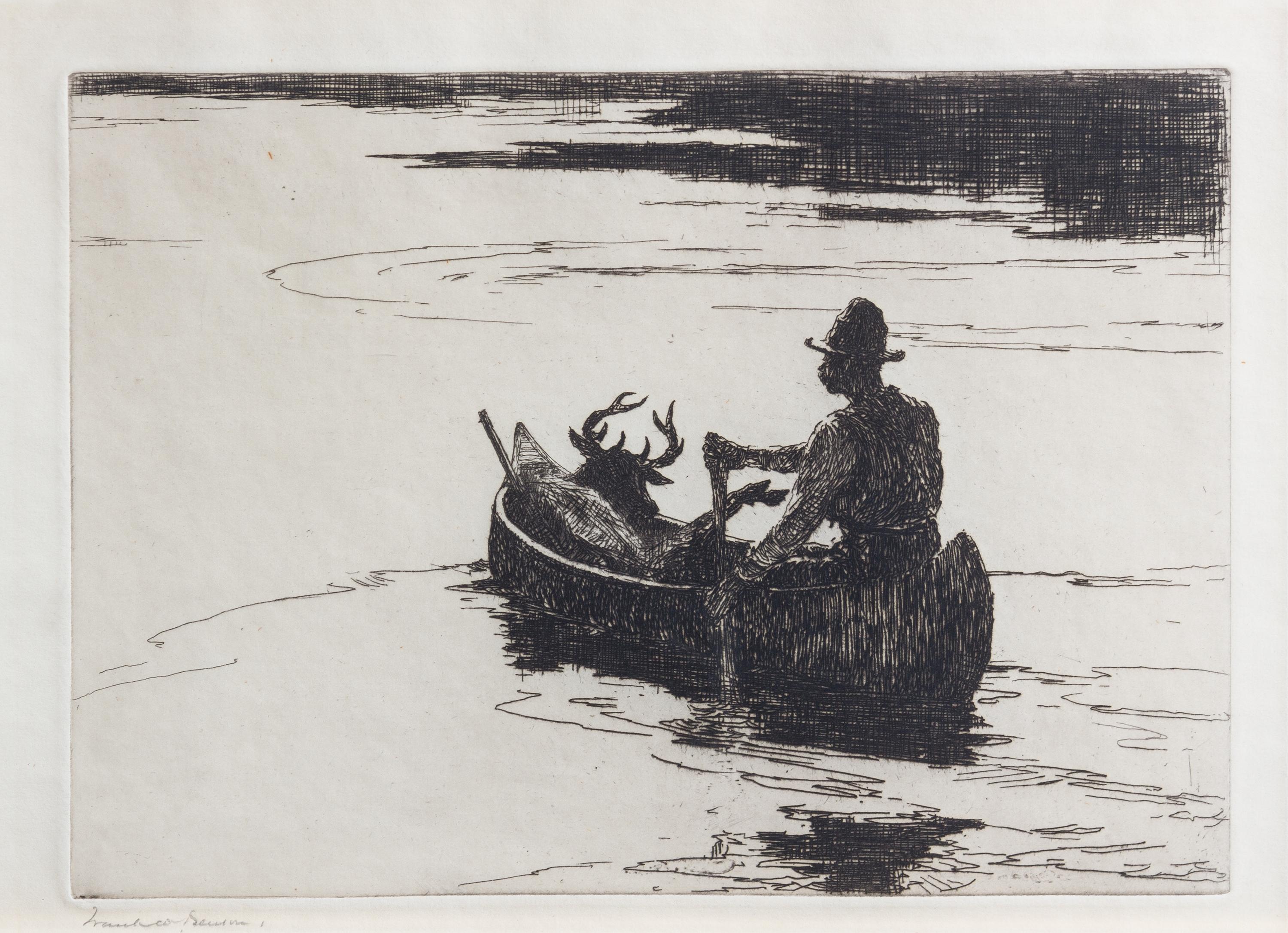 Frank Weston Benson, (American, 1862-1951), The Deer Hunter, 1924