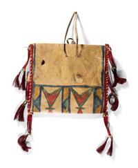 Sioux Painted Parfleche Envelope