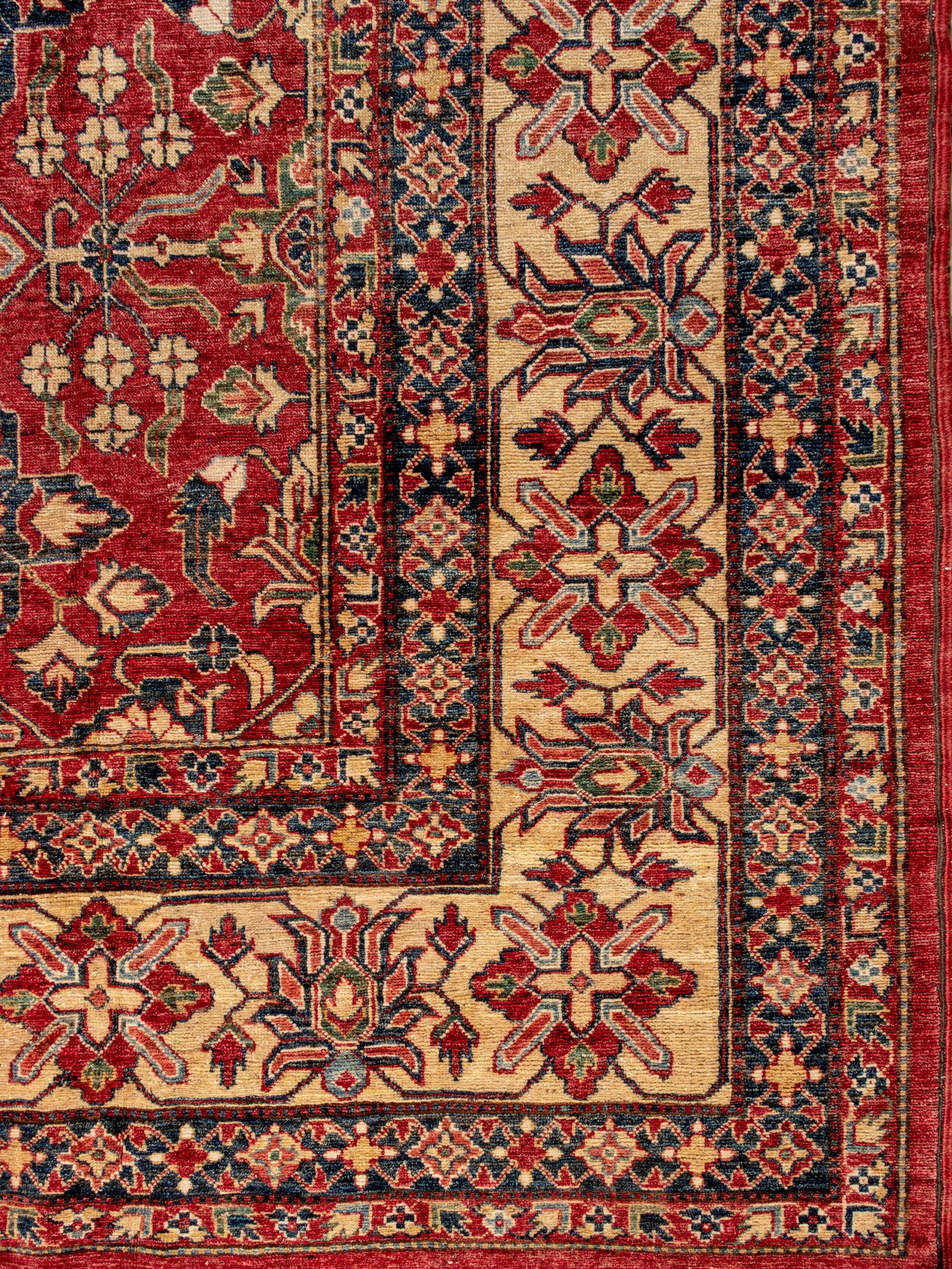 An Afghan Heriz Wool Rug