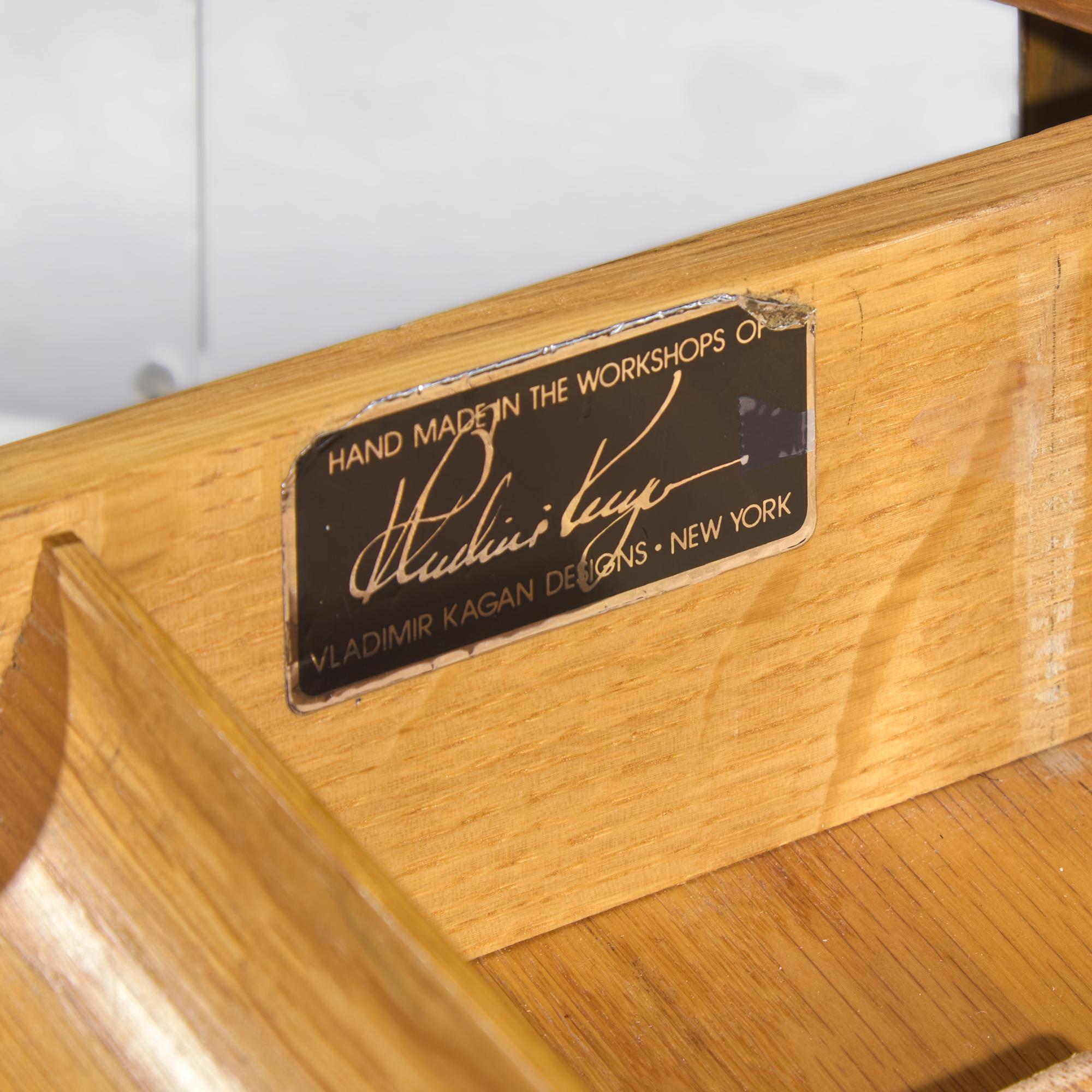 Vladimir Kagan (American, 1927–2016) — Demi-Lune Executive Desk