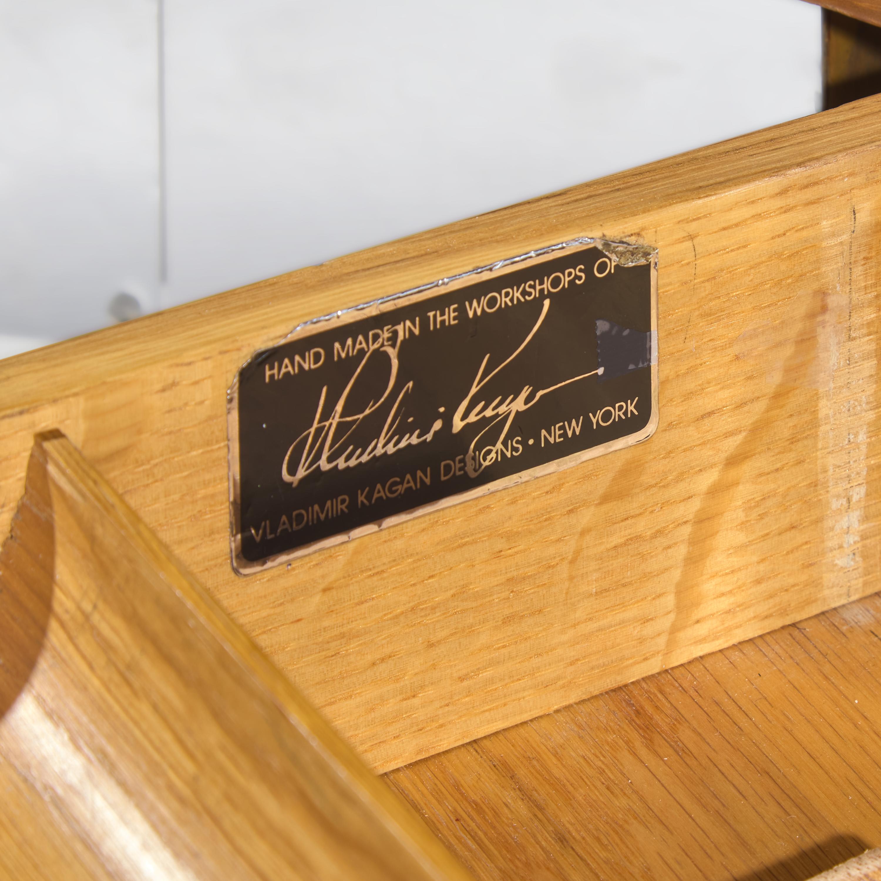 Vladimir Kagan (American, 1927–2016) — Demi-Lune Executive Desk