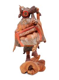 Warrior Woman Katsina Carving