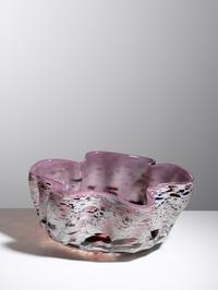 Purple and White Maccia Basket , 1981
