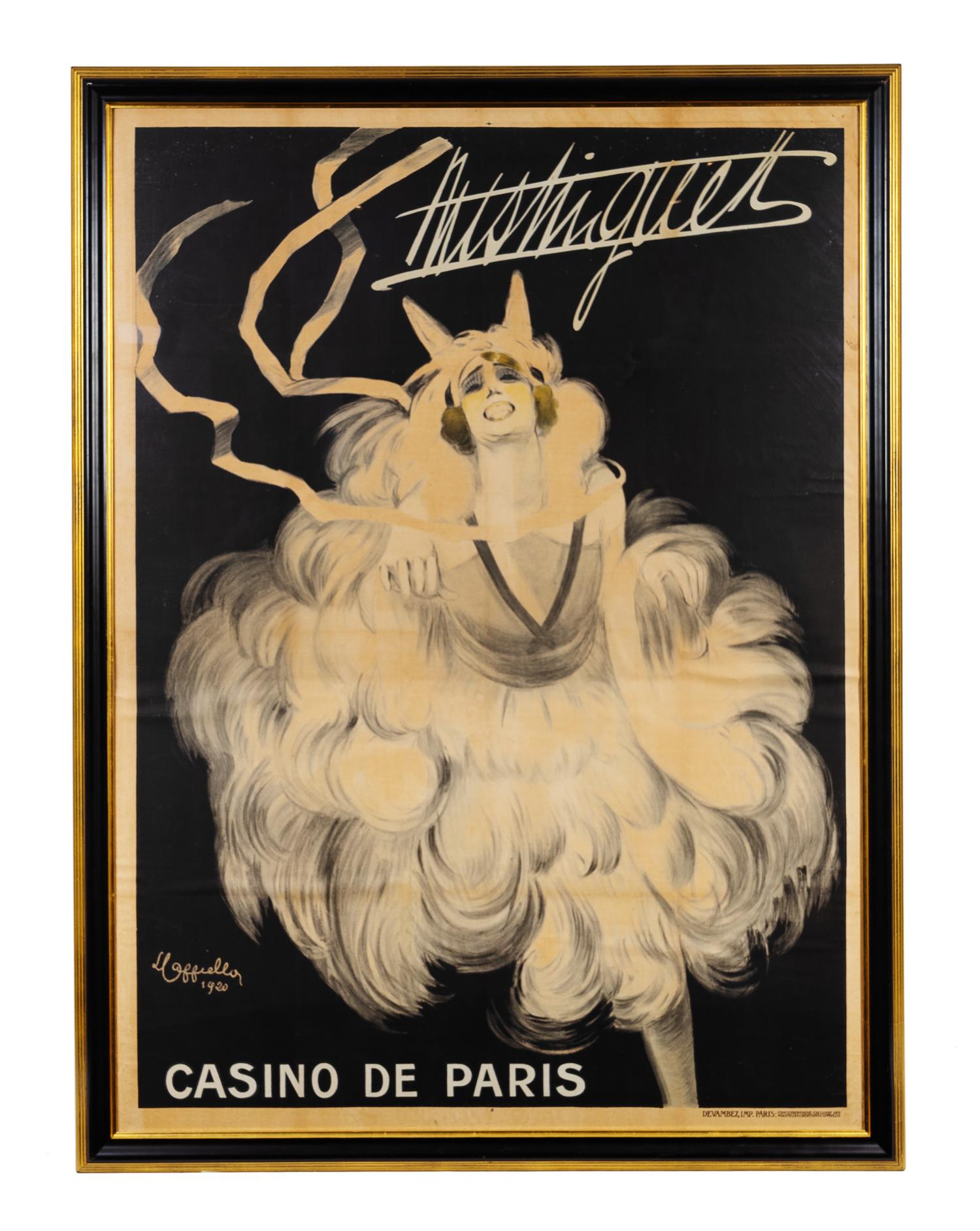 Mistinguett/ Casino de Paris, c. 1920