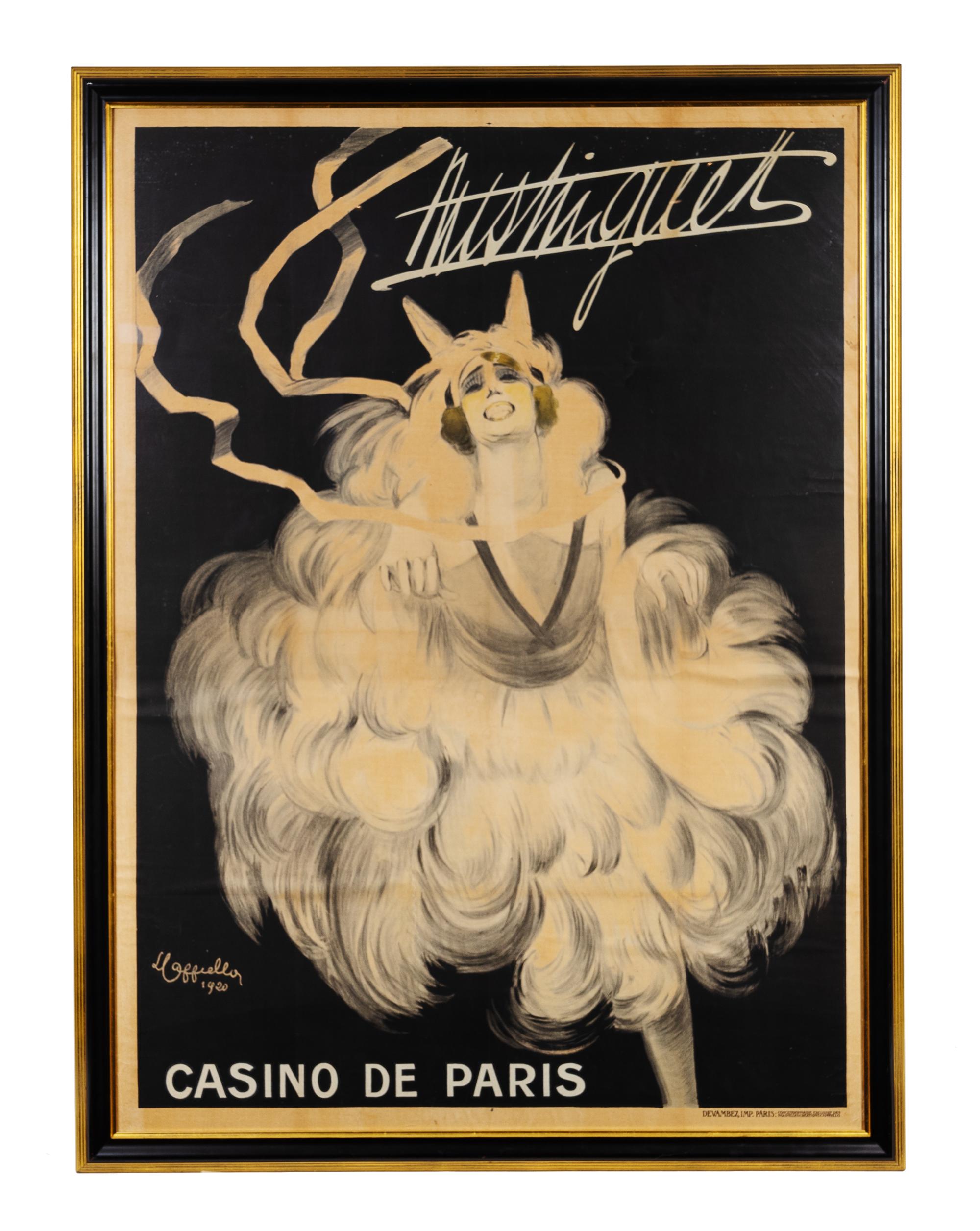 Mistinguett/ Casino de Paris, c. 1920