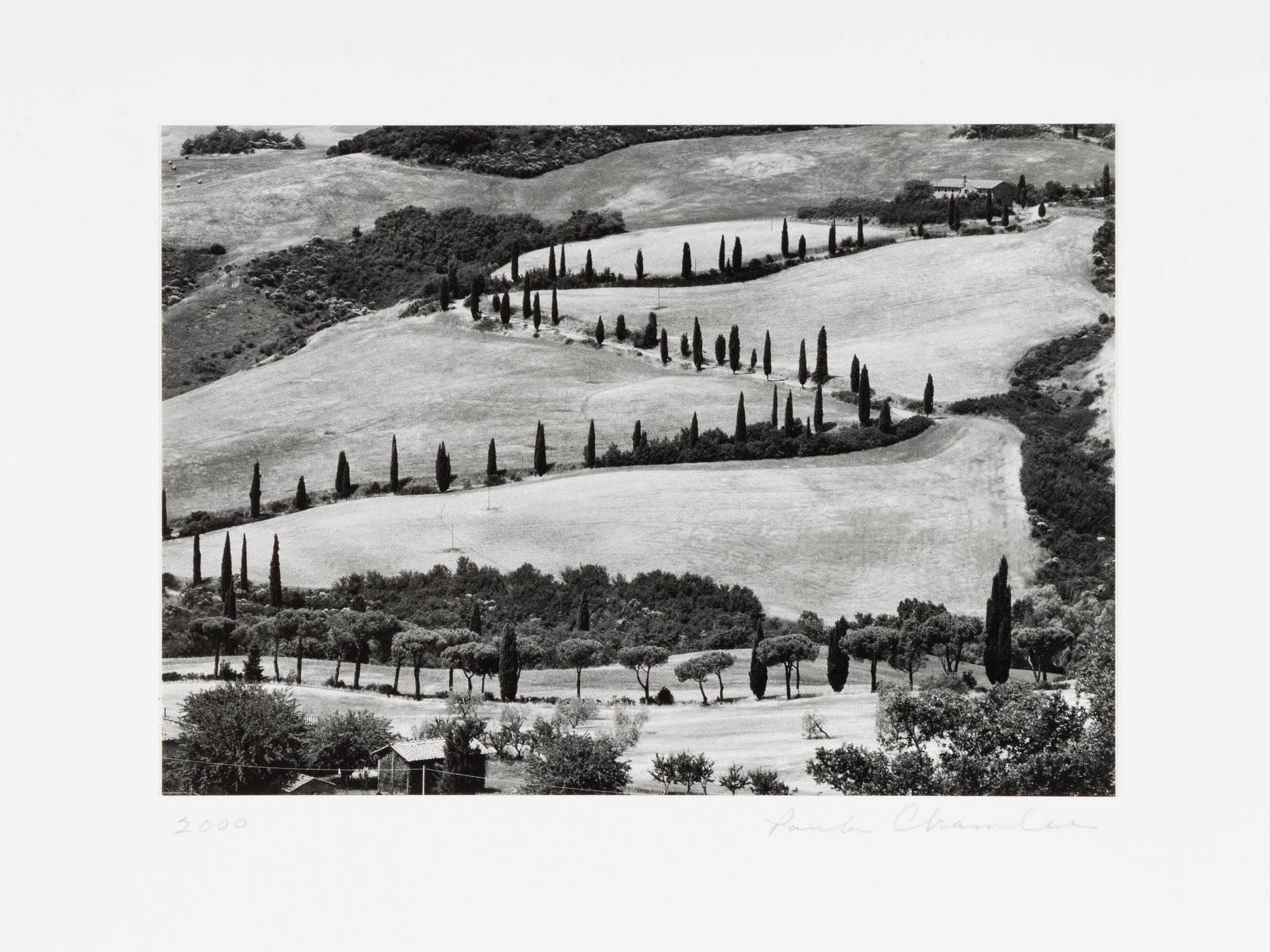 La Foce, Tuscany and Nude Collage #4 (two works)